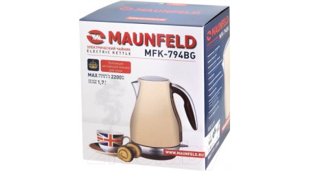 Электрочайник Maunfeld MFK-794BG (бежевый)