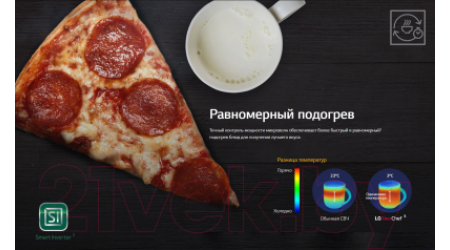 Микроволновая печь LG MH63M38GISW