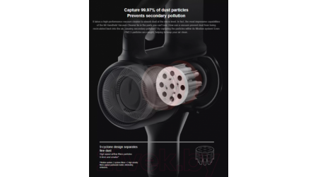 Вертикальный портативный пылесос Xiaomi Mi Handheld Vacuum Cleaner / SKV4060GL/SCWXCQ01RR
