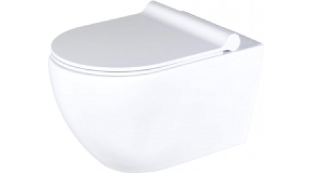 Унитаз подвесной Uptrend Milagro Rimless TR2210 (с сиденьем)