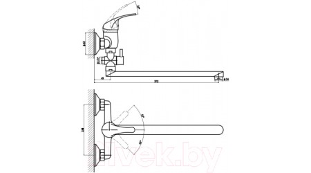 Смеситель Gross Aqua Mini 7210213-35F 