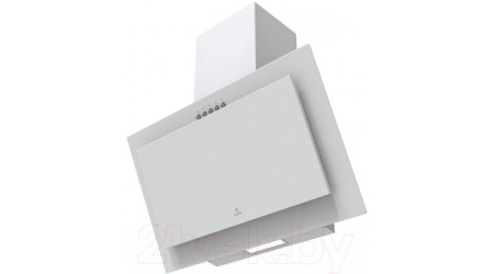 Вытяжка наклонная Lex Mio 600 (белый)