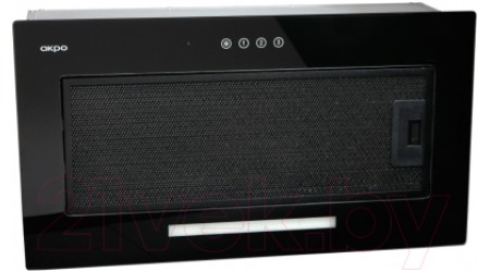 Вытяжка скрытая Akpo Mio 60 WK-11 (черный)