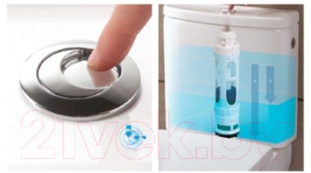 Сливной бачок Jika Mio Dual Flush 8277130002421