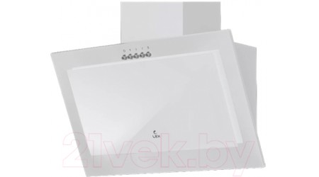 Вытяжка наклонная Lex Mio G 500 (белый)