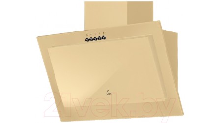 Вытяжка наклонная Lex Mio G 500 (слоновая кость)