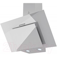 Вытяжка наклонная Lex Mira G 500 / TRFE000019 (белый)