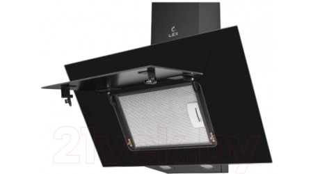 Вытяжка наклонная Lex Mira GS 600 / TRFE000022 (черный)