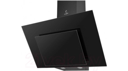 Вытяжка наклонная Lex Mira GS 600 / TRFE000022 (черный)