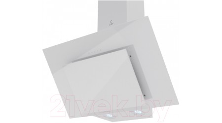 Вытяжка наклонная Lex Mira GS 600 / TRFE000023 (белый)