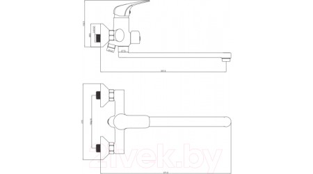 Смеситель Maxonor Pure Life MN2277 