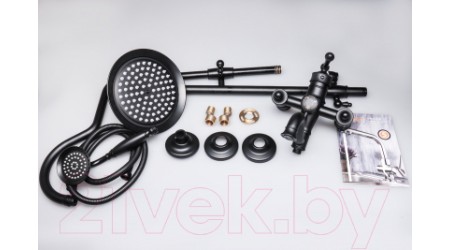 Душевая система Maxonor Pure Life MN2476-7 (черный)