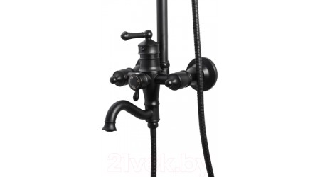 Душевая система Maxonor Pure Life MN2476-7 (черный)