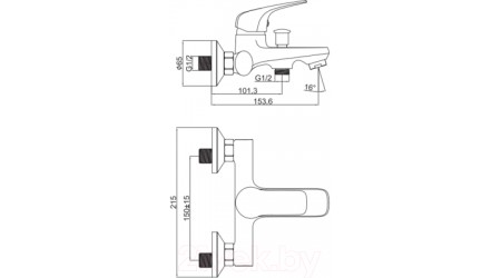 Смеситель Maxonor Pure Life MN3277 