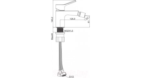 Смеситель Maxonor Pure Life MN5078 (хром) 