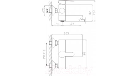 Смеситель Maxonor MN60801 
