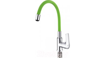 Смеситель Maxonor MN70112-12 (зеленый/хром) 