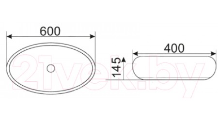 Умывальник CeramaLux MNC170
