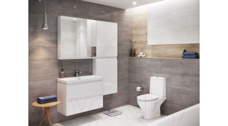 Умывальник Cersanit Moduo 80 Slim (P-UM-MOD80SL/1)