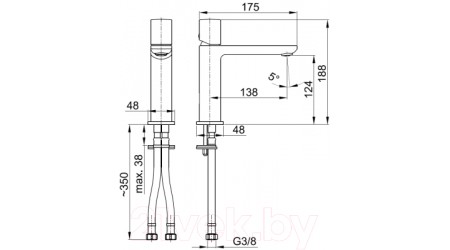 Смеситель Armatura Morganit 4922-815-00 