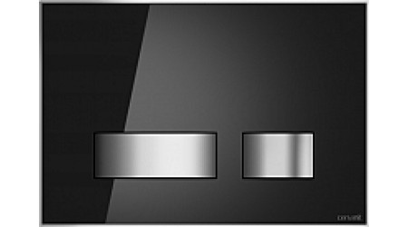 Кнопка для инсталляции Cersanit Movi P-BU-MOV/Blg/Gl (черный глянцевый)