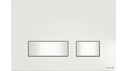 Кнопка для инсталляции Cersanit Movi P-BU-MOV/Wh (пластик белый)