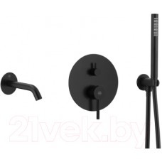 Душевой гарнитур Armatura Moza 5039-401-81 (черный)