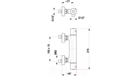 Смеситель Armatura Moza 5736-010-81 