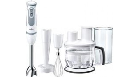 Блендер погружной Braun MQ5077 WH Buffet+