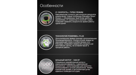 Блендер погружной Braun MQ 5237 BK
