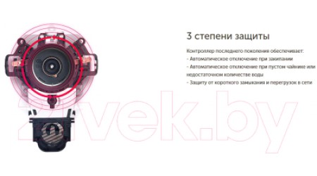 Электрочайник Marta MT-4563 (бордовый гранат)