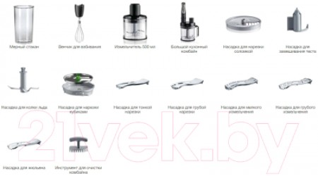 Блендер погружной Braun Multiquick 9 MQ9195XLI