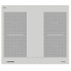 Индукционная варочная панель Maunfeld MVI59.2FL-WH