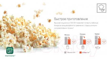 Микроволновая печь LG MW25R35GIS