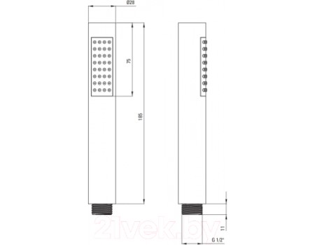 Смеситель Deante N06W 