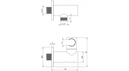 Смеситель Deante N06W 