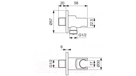 Душевая система Ideal Standard Navigo A7772AA