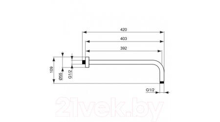 Душевая система Ideal Standard Navigo A7772AA