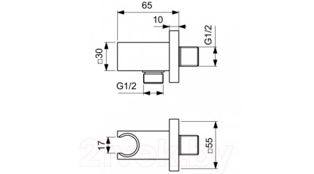 Душевая система Ideal Standard Navigo A7773AA