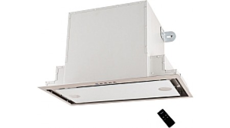 Вытяжка скрытая Akpo Neva Glass 60 WK-10 (белый/нержавеющая сталь)
