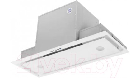 Вытяжка скрытая Akpo Neva Glass 80 WK-10 (белый)