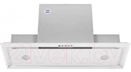 Вытяжка скрытая Akpo Neva Glass 80 WK-10 (белый)