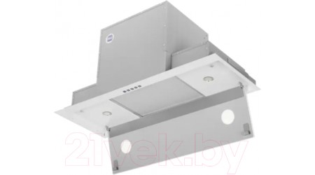 Вытяжка скрытая Akpo Neva Glass 80 WK-10 (белый)