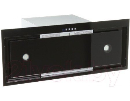 Вытяжка скрытая Akpo Neva Glass 80 WK-10 (черный)