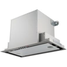 Вытяжка скрытая Akpo Neva Glass Eco 80 WK-4 (белый/нержавеющая сталь)