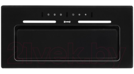 Вытяжка скрытая ZORG Neve 1200 60 S-GC (черный)