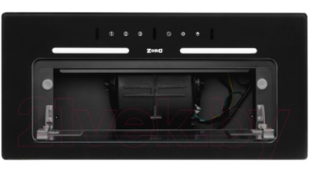 Вытяжка скрытая ZORG Neve 1200 60 S-GC (черный)