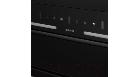 Вытяжка скрытая ZORG Neve 1200 60 S-GC (черный)