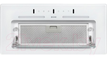 Вытяжка скрытая ZORG Neve 1200 60 S-GC (белый)