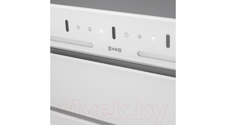 Вытяжка скрытая ZORG Neve 1200 60 S-GC (белый)
